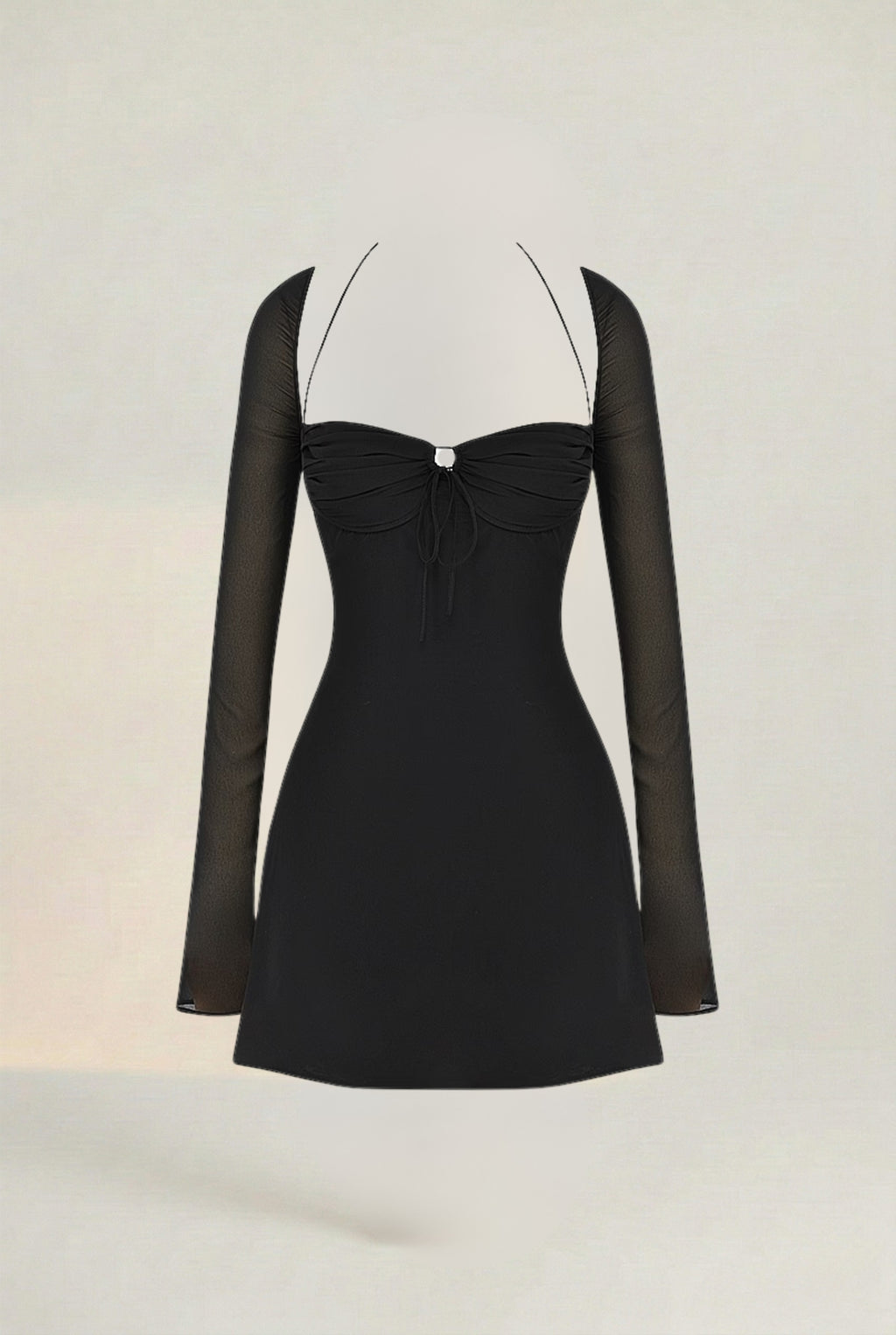 Lisbeth Halter Neck Mini Dress