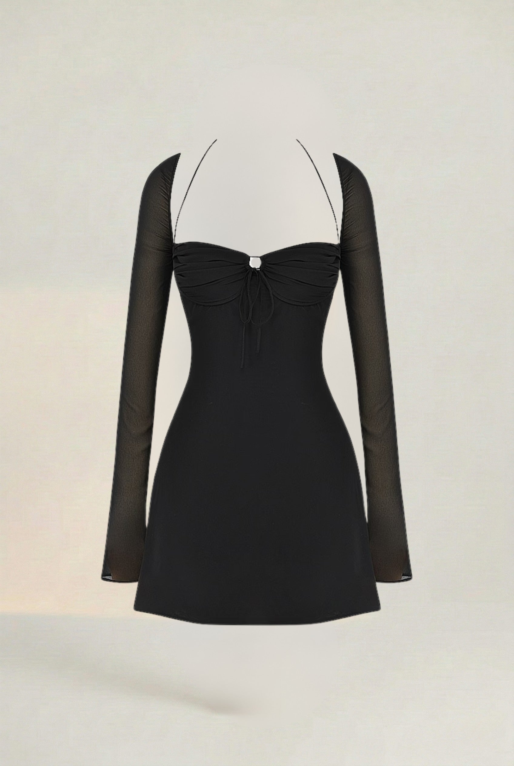 Lisbeth Halter Neck Mini Dress
