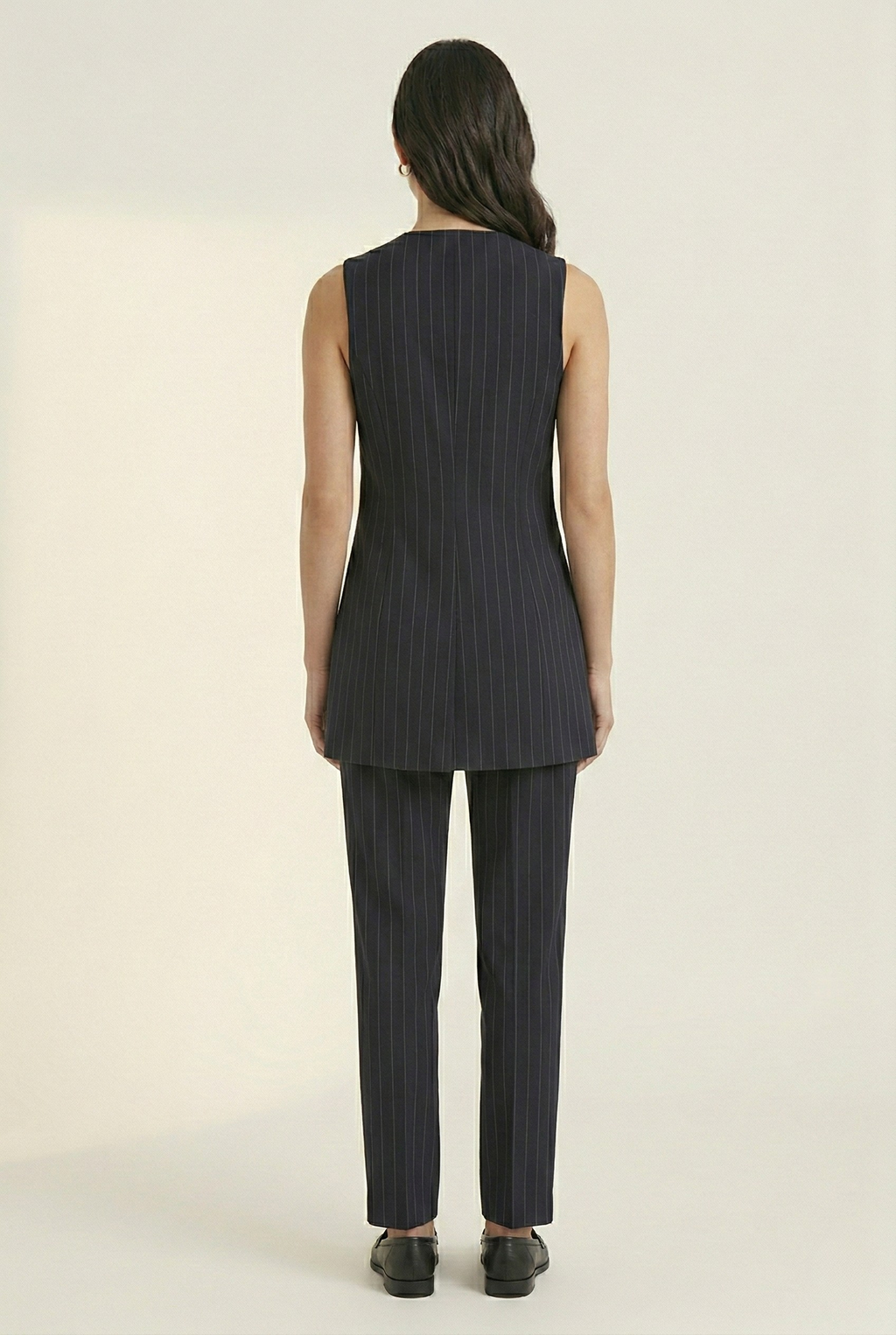 Darius Pinstriped Waistcoat
