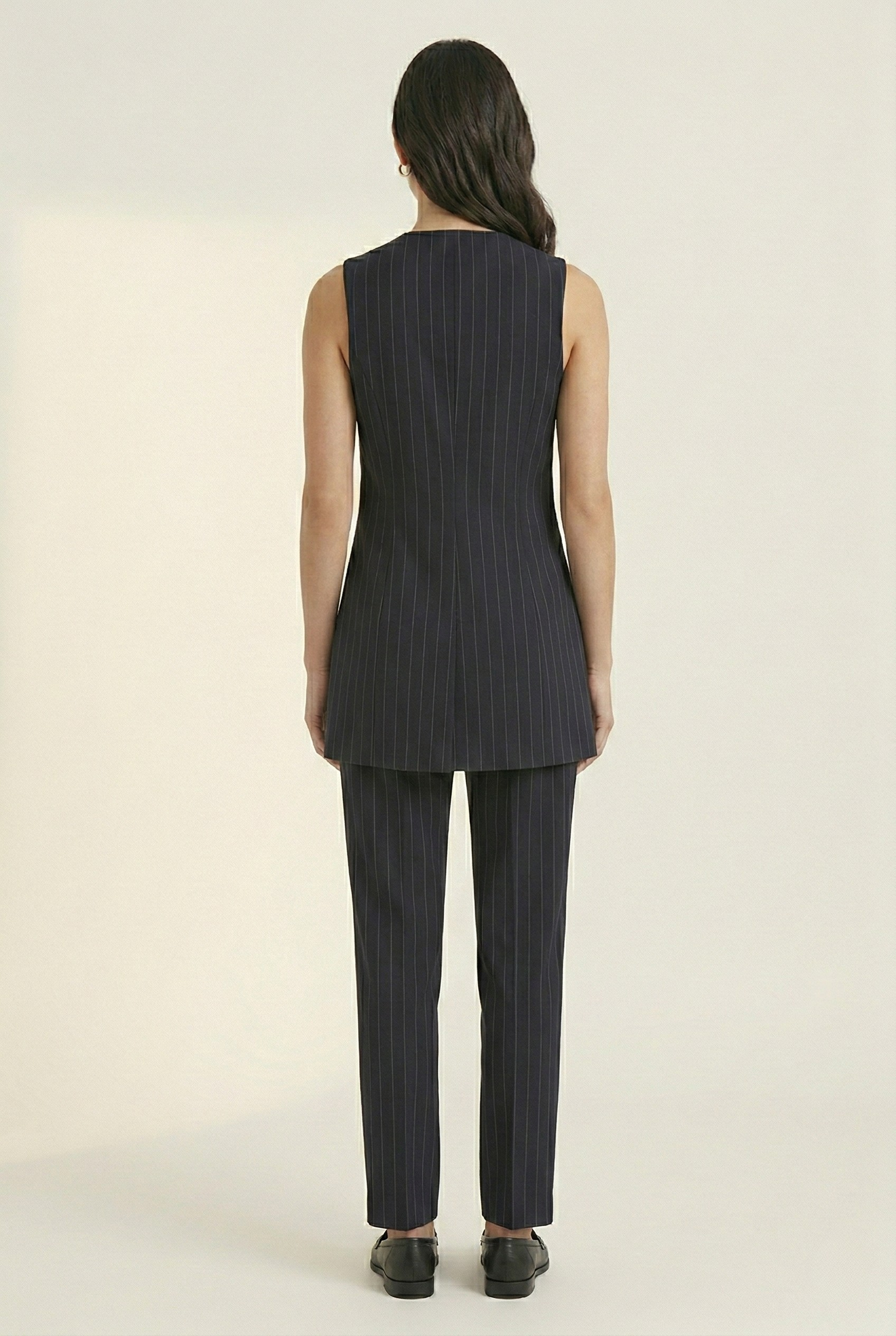 Darius Pinstriped Waistcoat