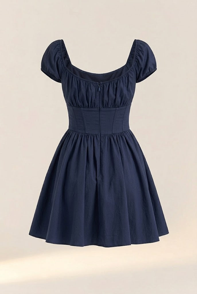 Ethereal Breeze Corseted Dress