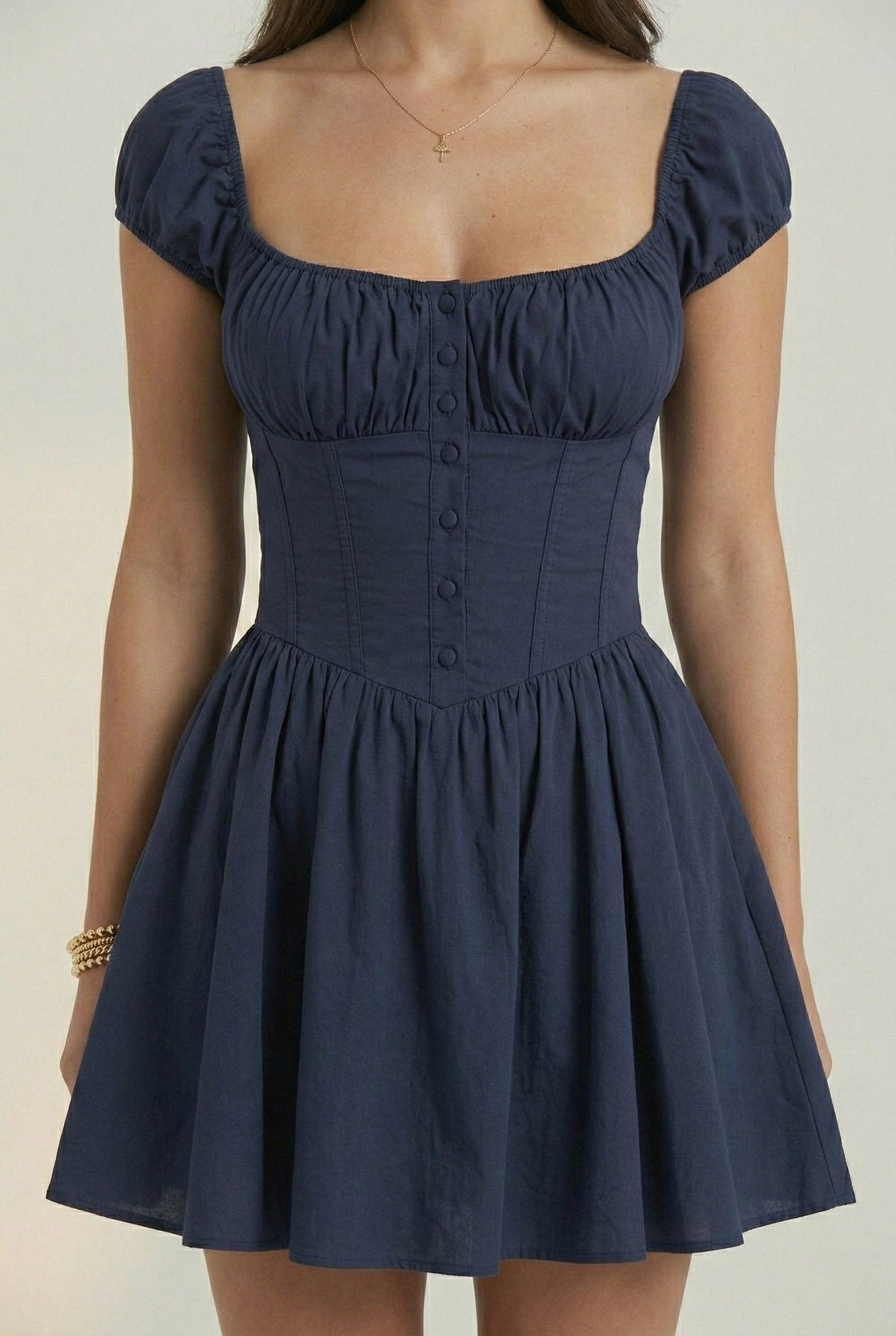 Ethereal Breeze Corseted Dress