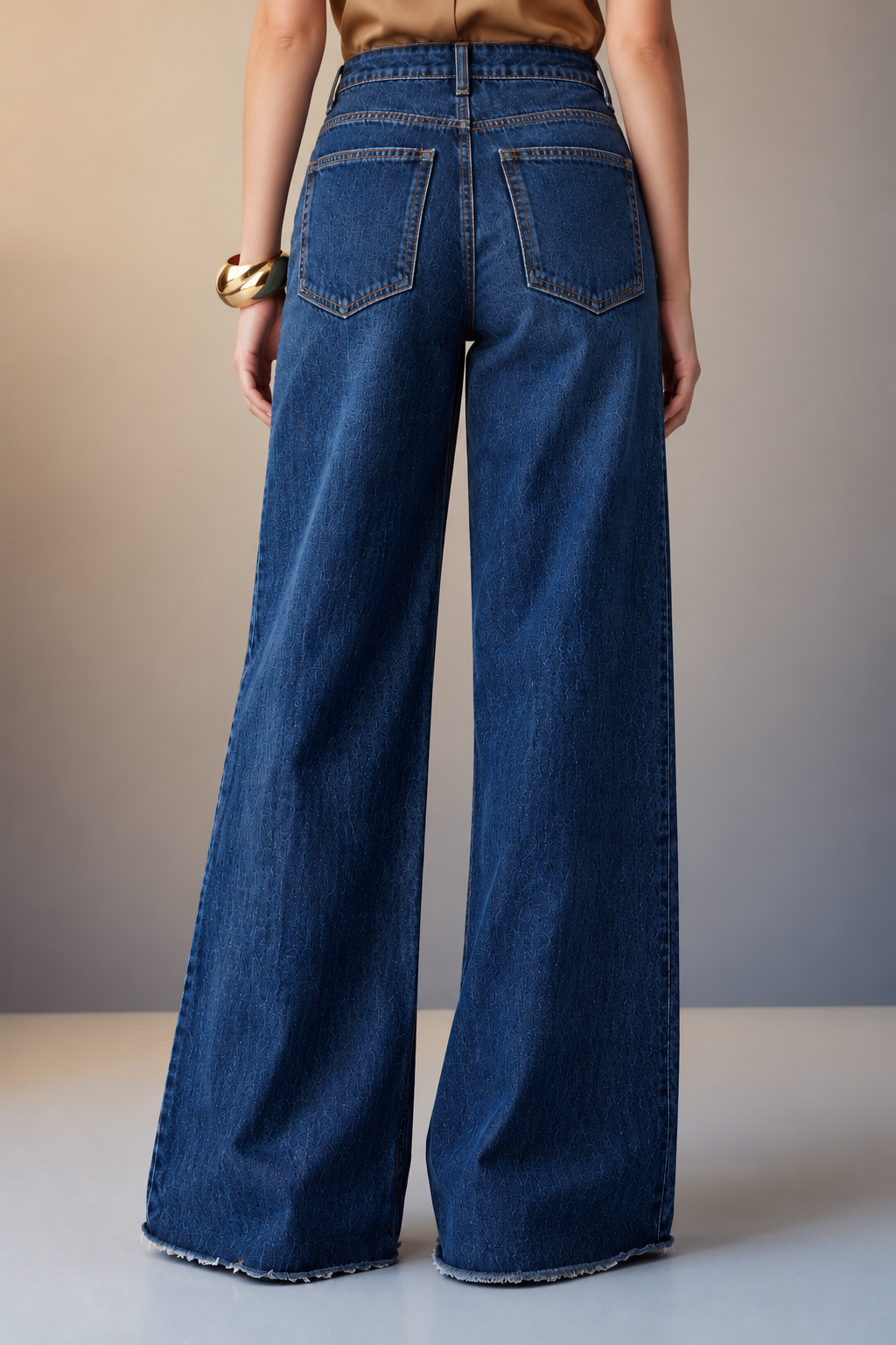 Beatrix Wide Leg Denim Jeans