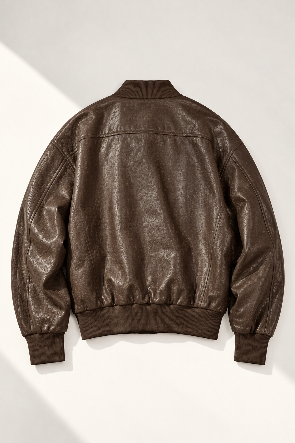 Serein Leather Bomber