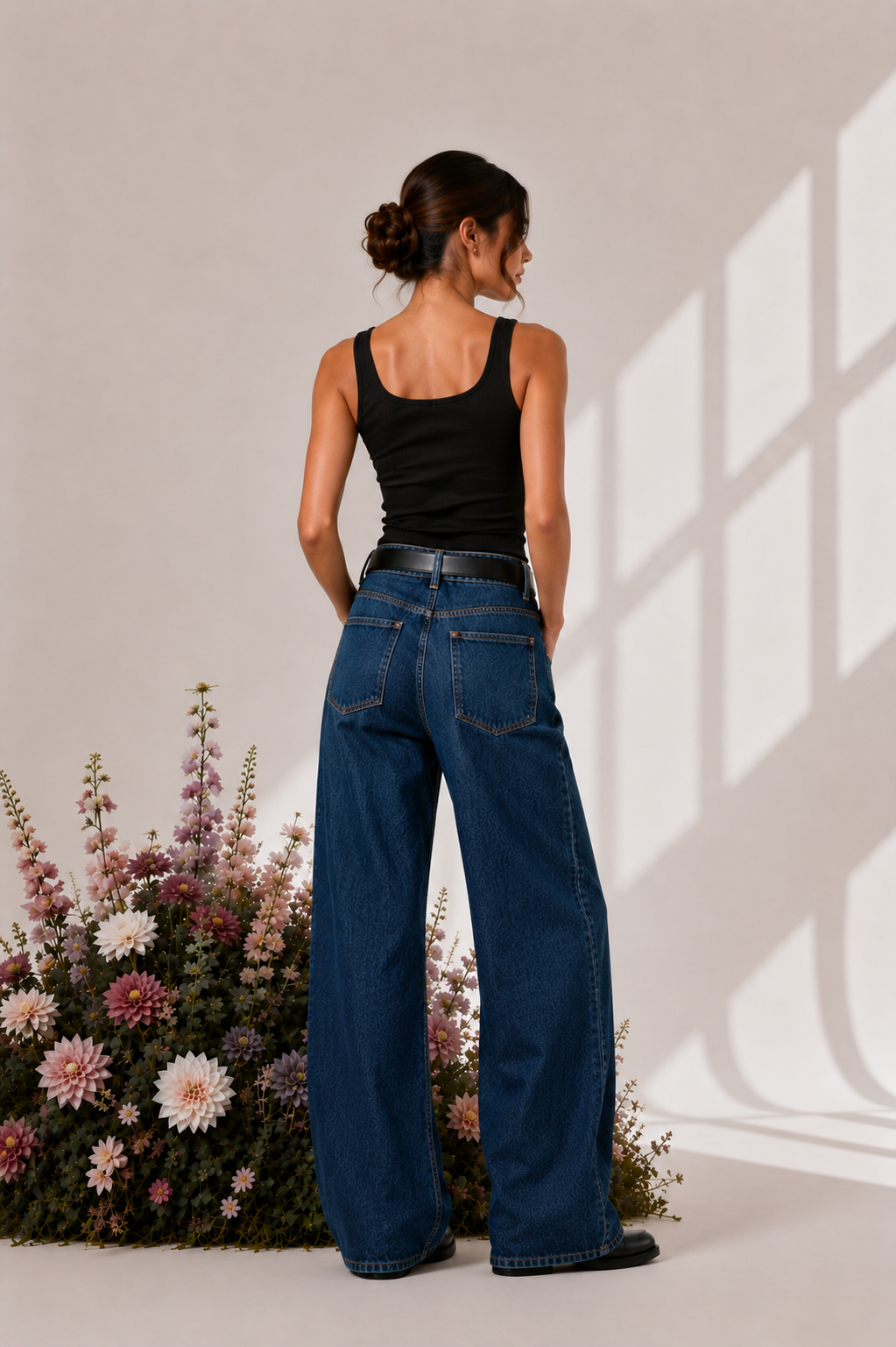Beatrix Wide Denim Jeans