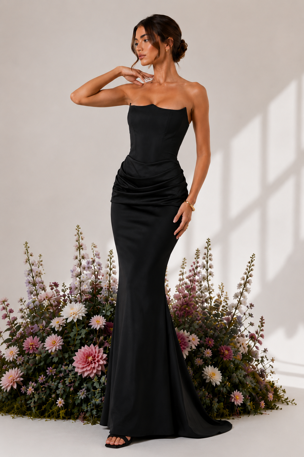 Denali Corseted Maxi Dress