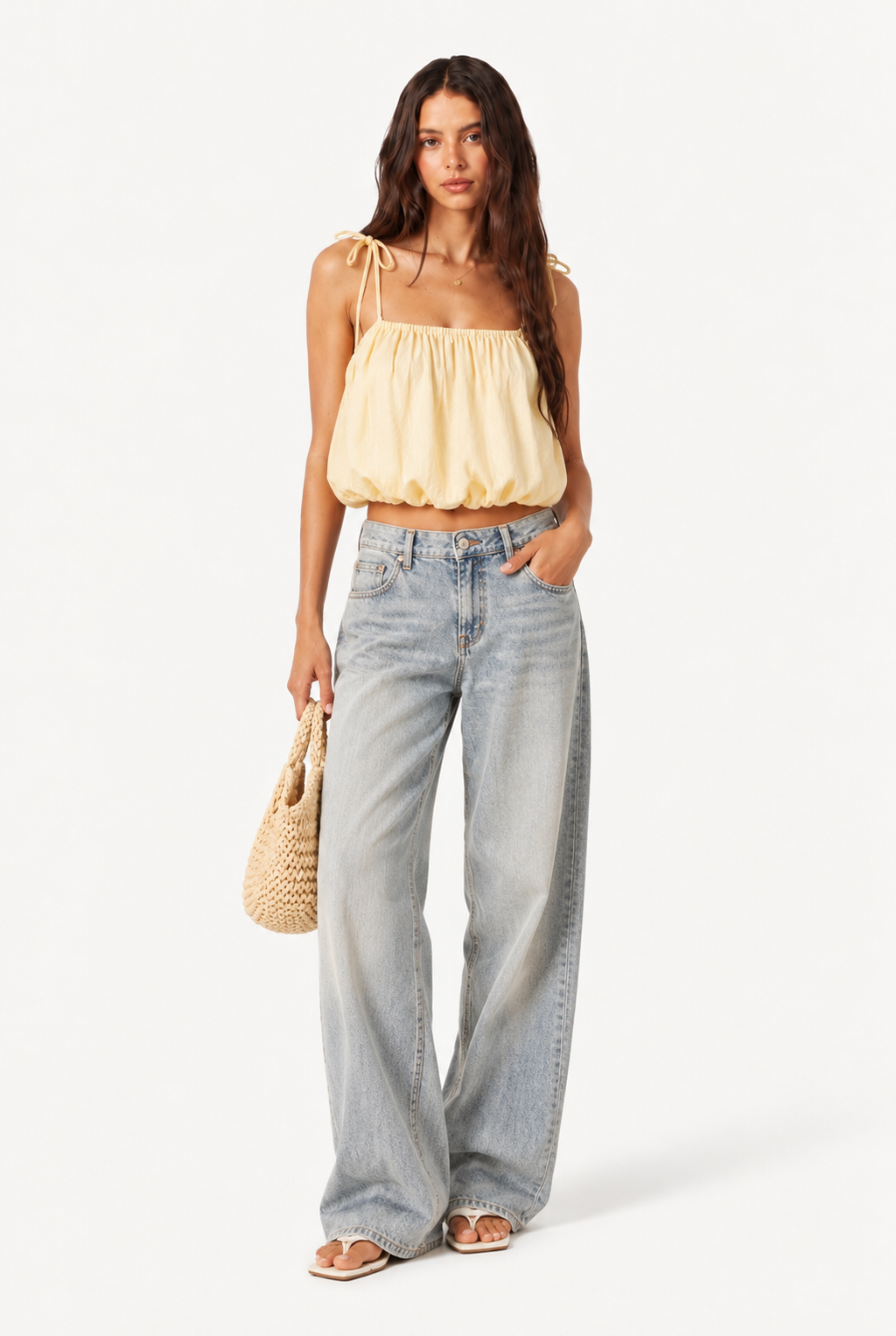 Soléa Bubble Tie Top