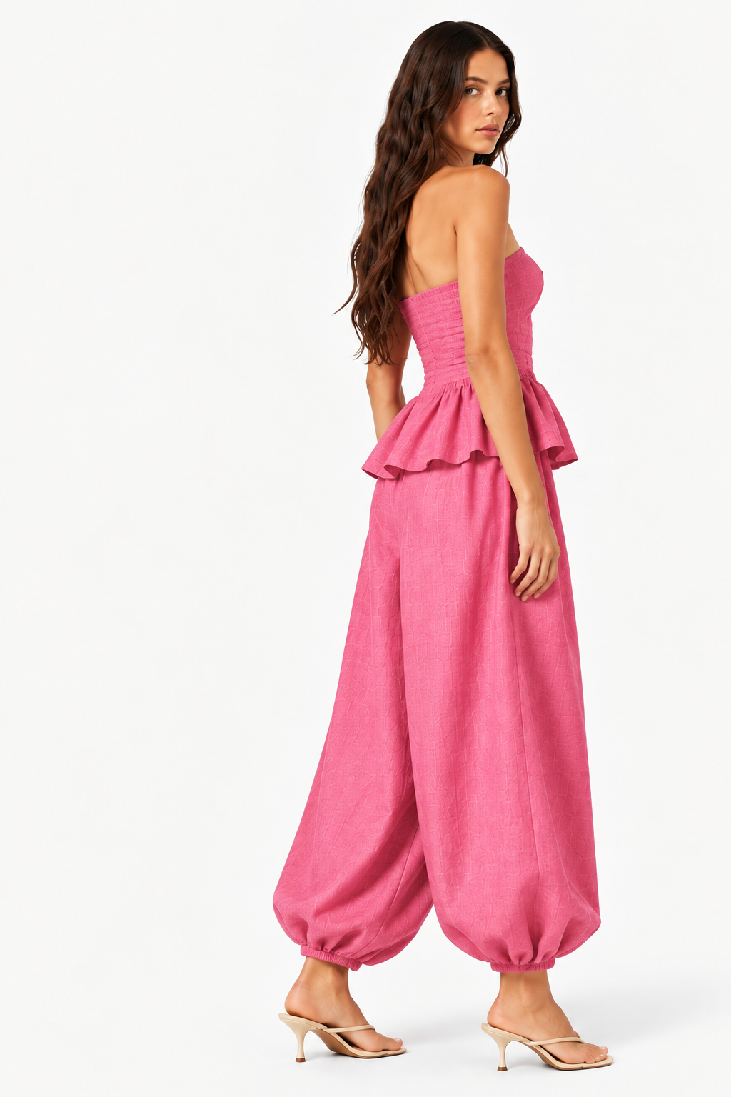 Roselle Bubble Co-Ord Set