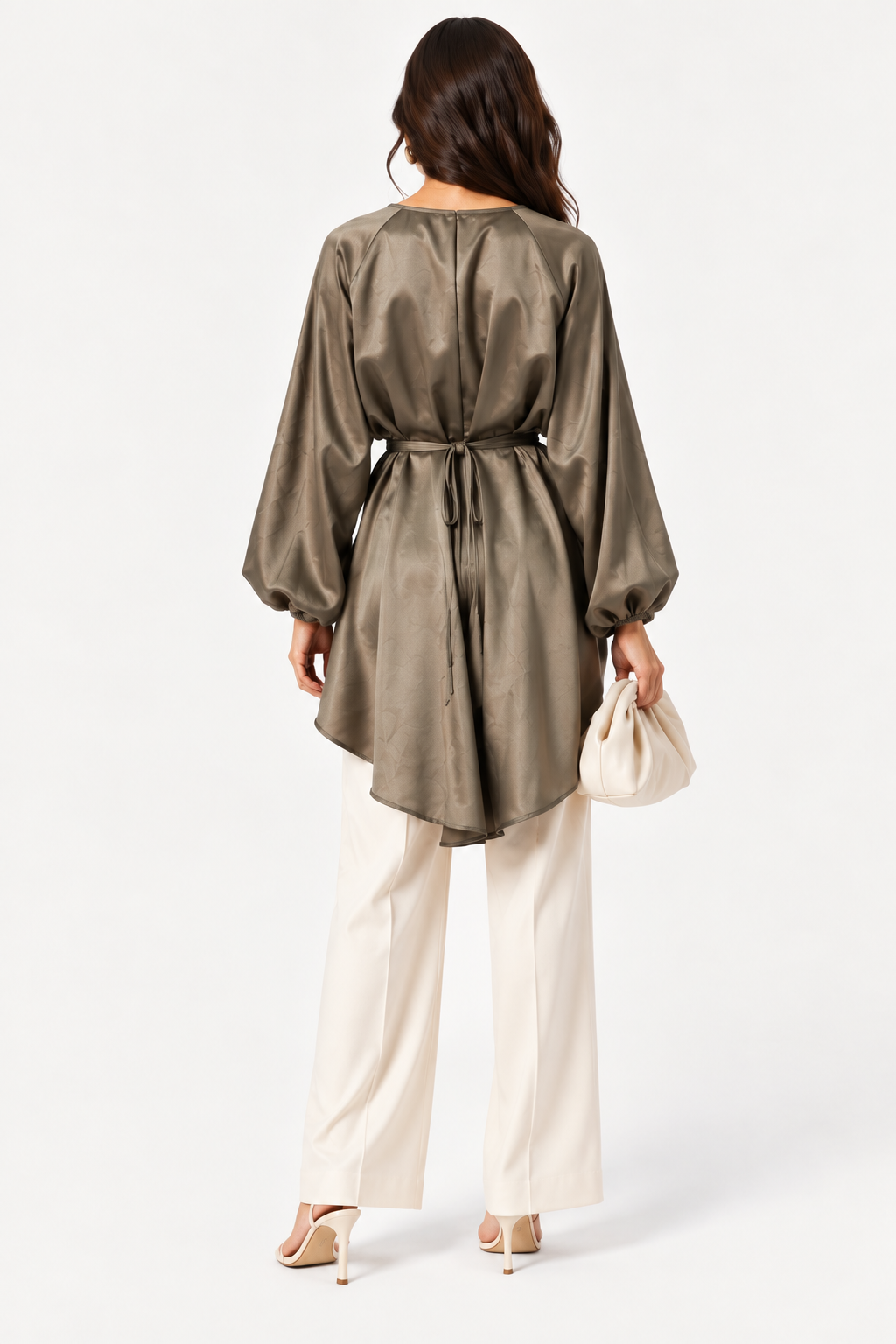 Aveline Sculpted Satin Top