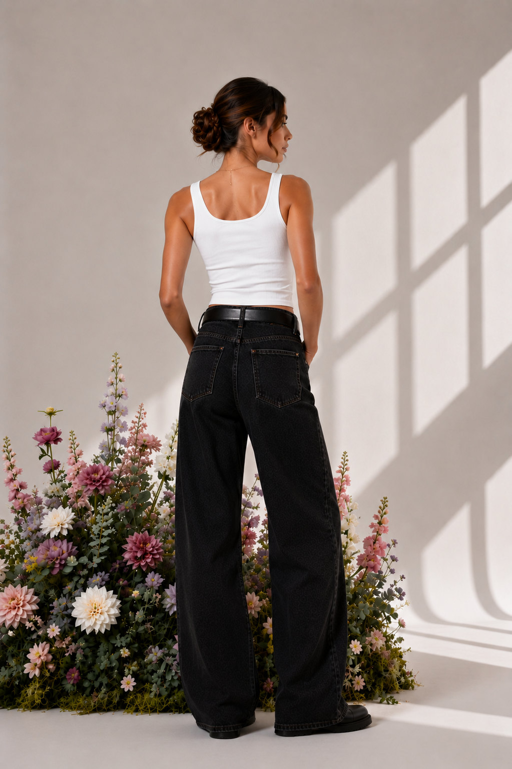 Beatrix Wide Denim Jeans