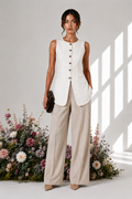 Darius Pinstriped Waistcoat