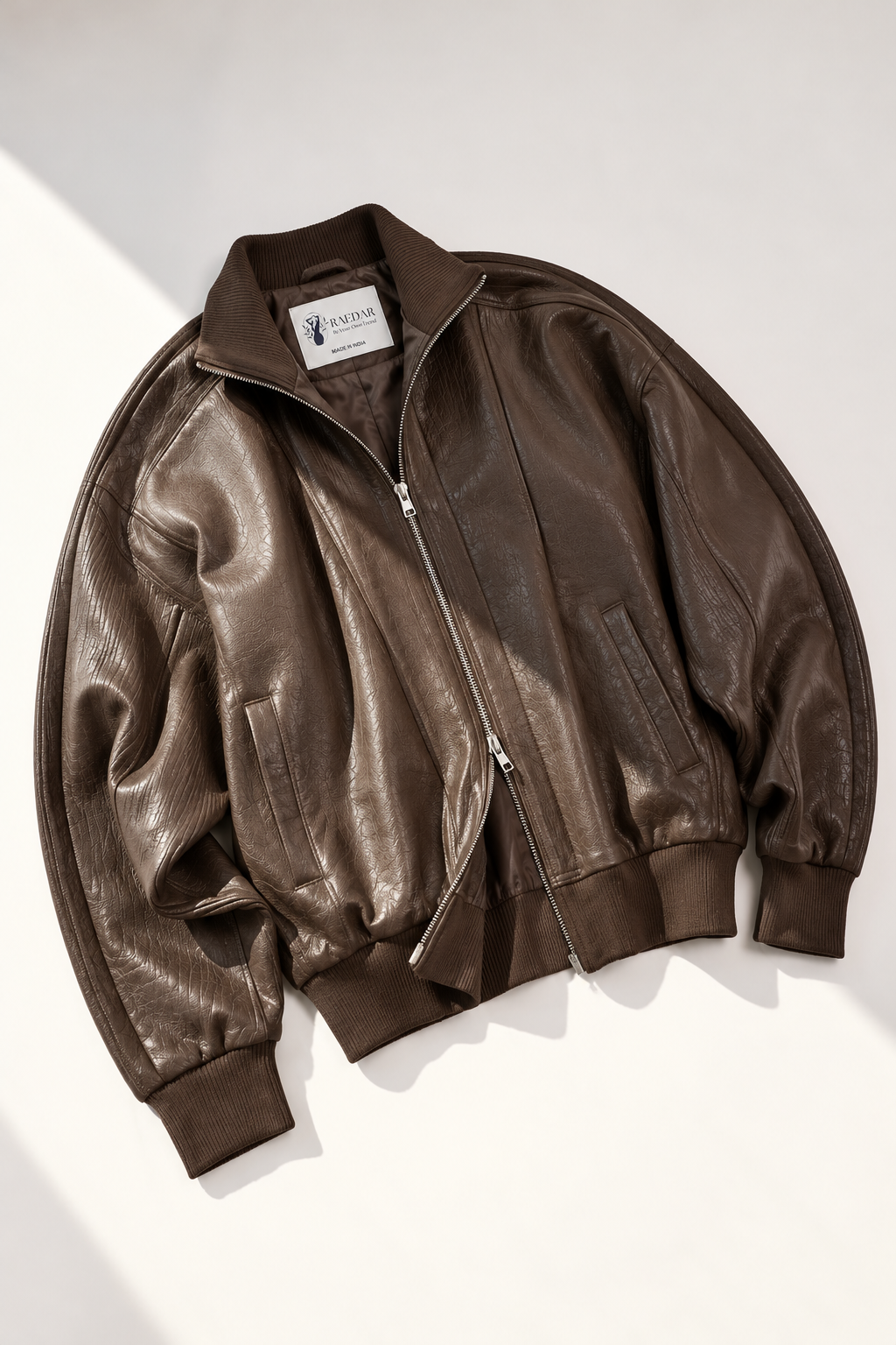 Serein Leather Bomber