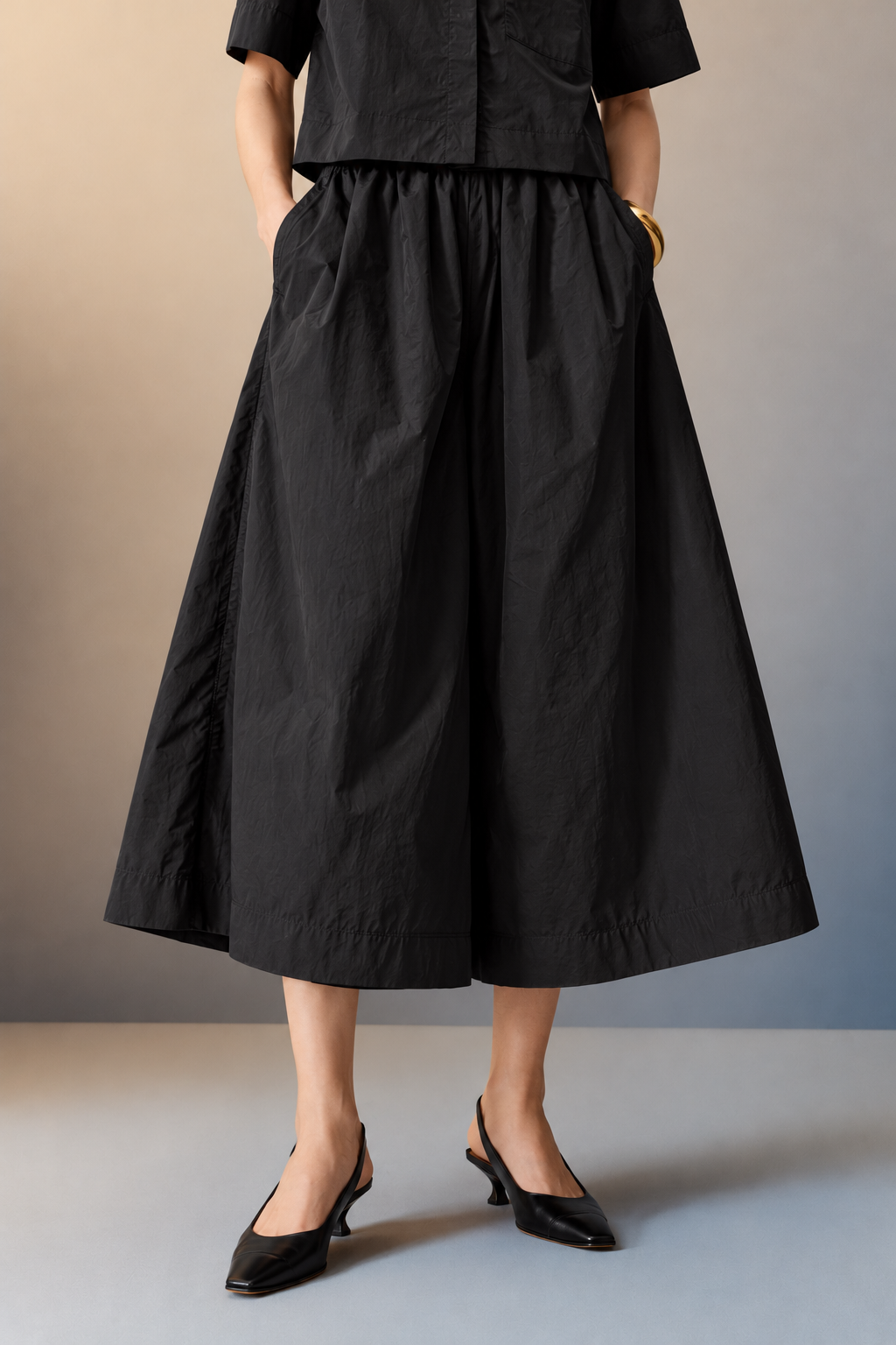 Aspen Cotton Shirt & Culotte Co-ord Set