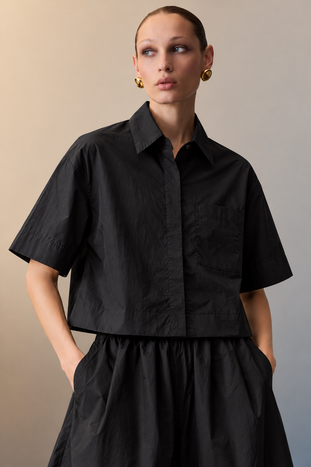 Aspen Cotton Shirt & Culotte Co-ord Set