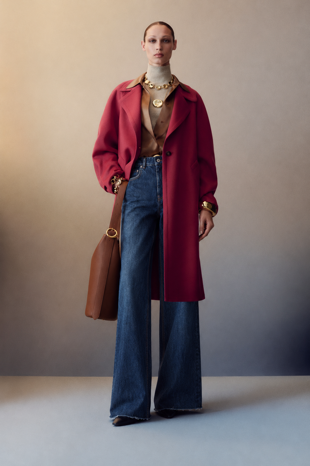 Beatrix Wide Leg Denim Jeans