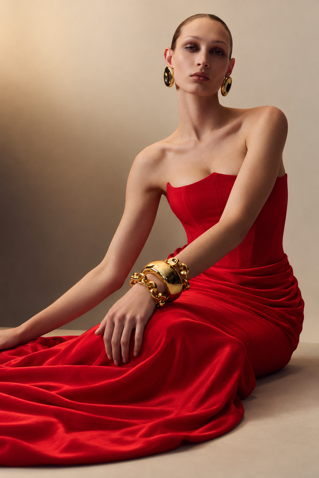 Ranee Corseted Maxi Dress