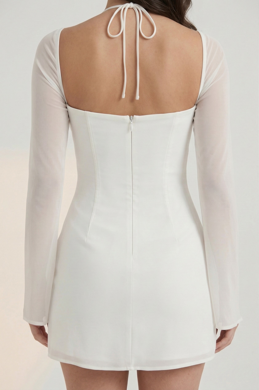 Lisbeth Halter Neck Mini Dress