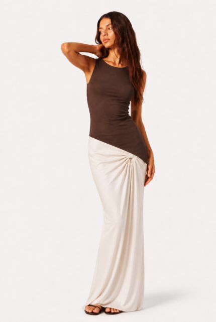 Kaia Asymmetric Top Brown
